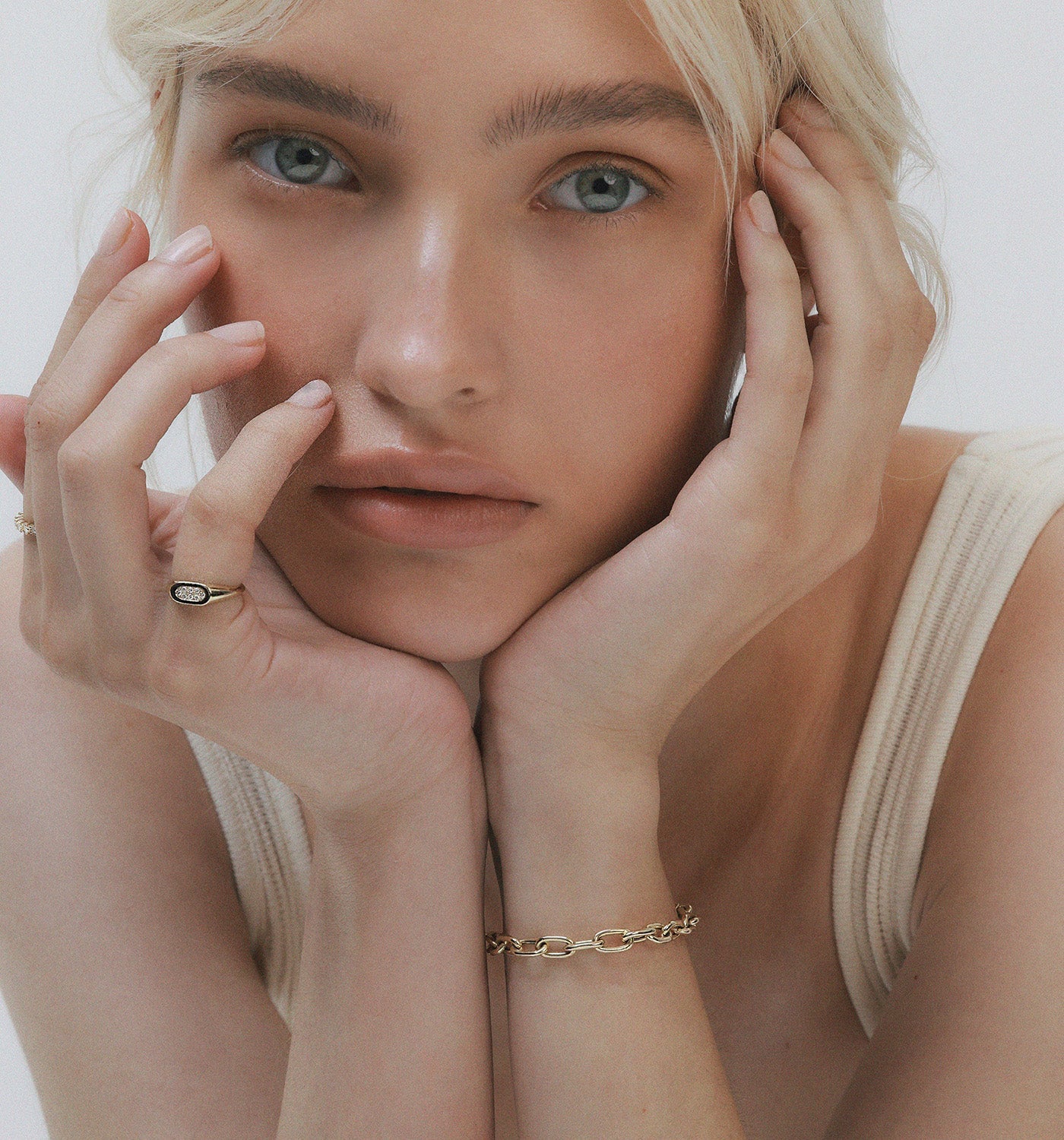 Rose Gold Link Bracelet BABY KELLY BRACELET