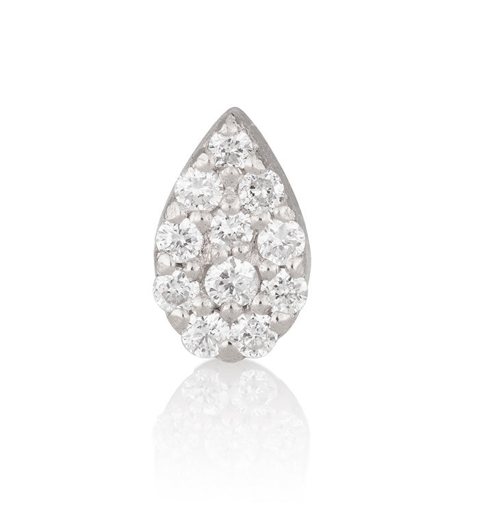 DROP DESIGN DIAMONDS PIERCING LABRET