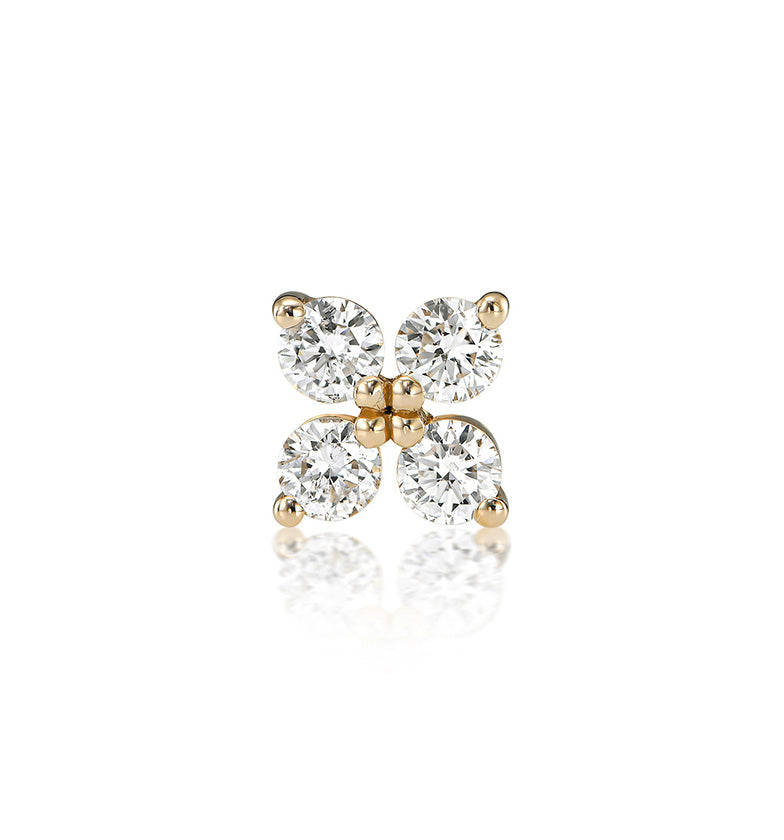 FOUR XL DIAMONDS STUD EARRING