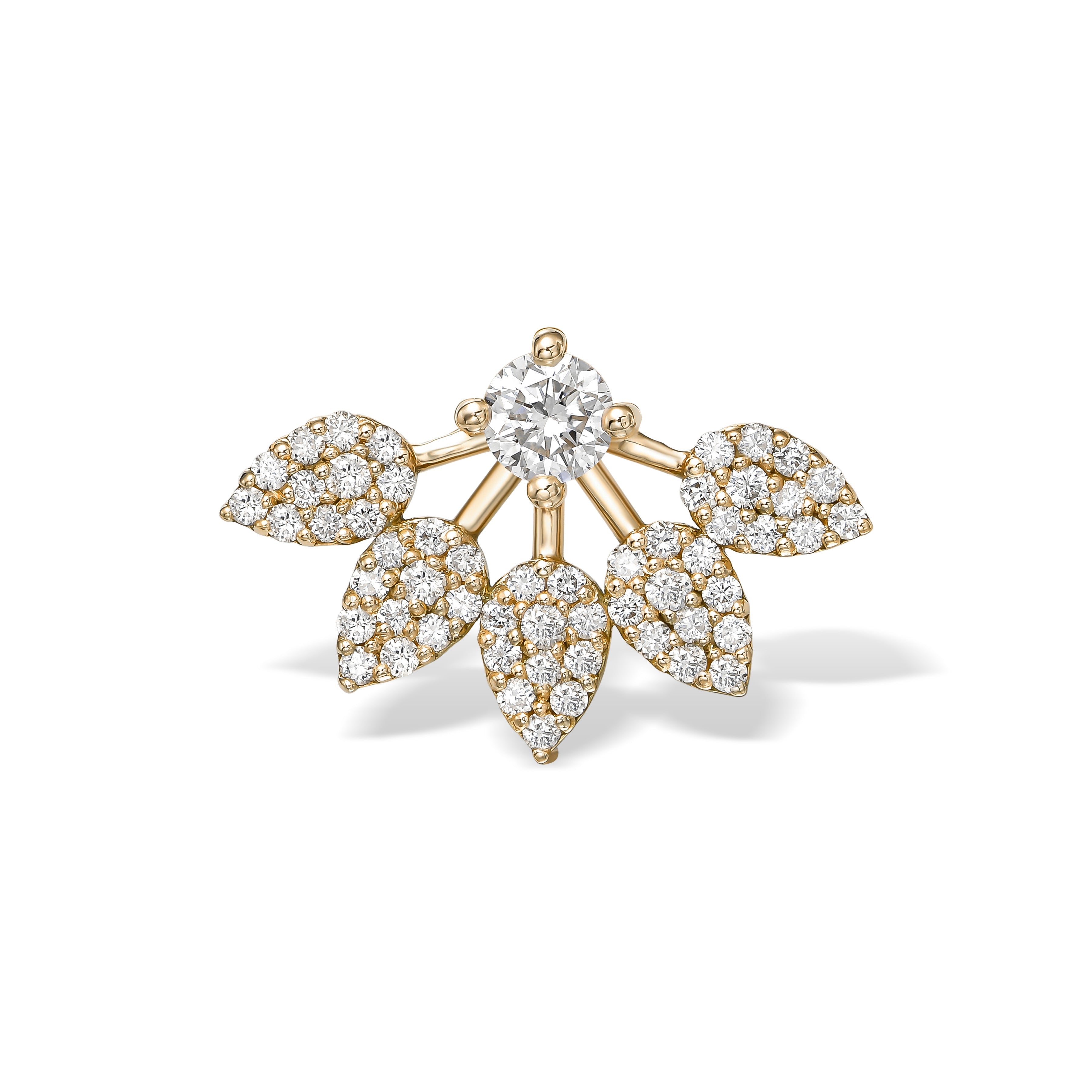 SISI DIAMONDS STUD EARRING