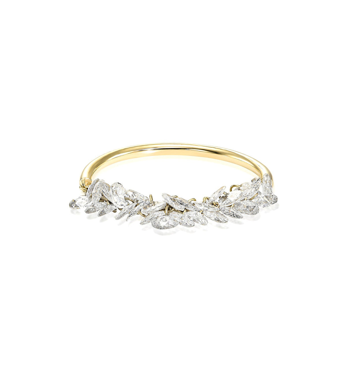 BRIGITTE DRILLED DIAMONDS RING