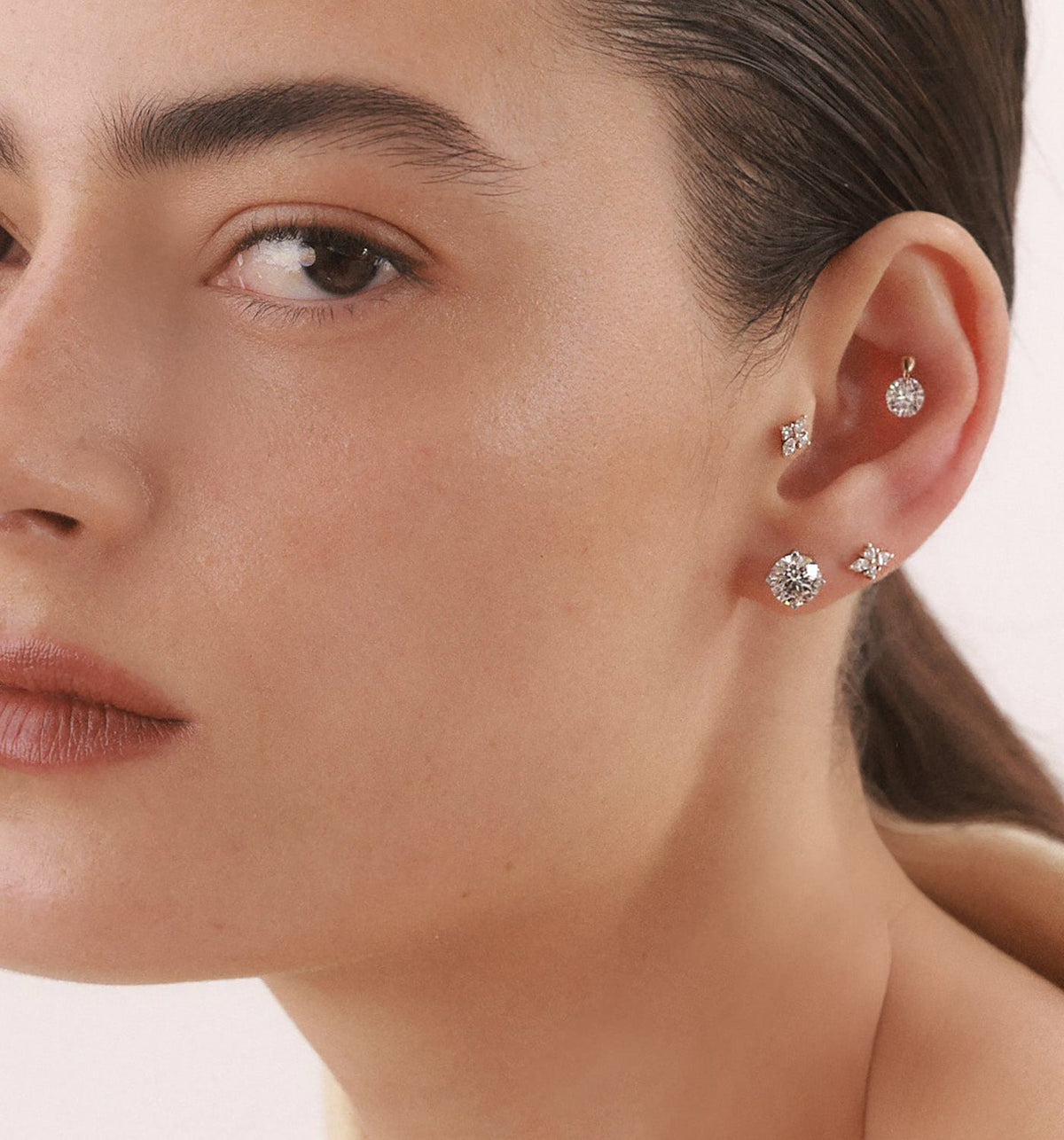 PAIR OF CVD LAB-GROWN DIAMOND EARRINGS 1.5CT