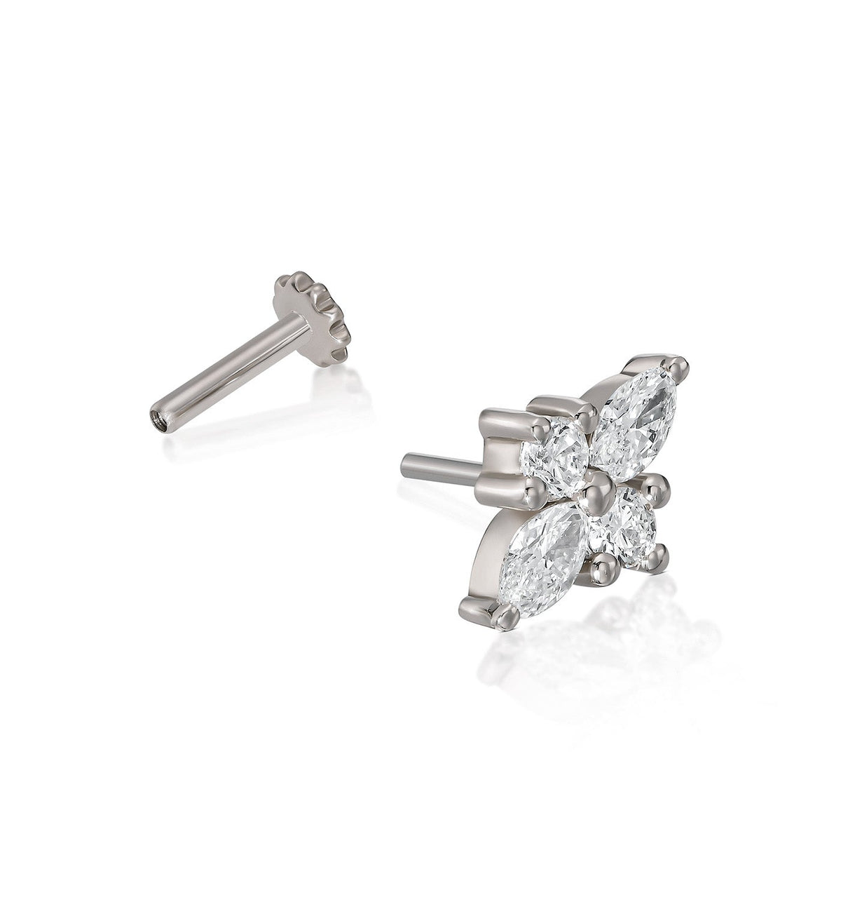 LILI NATURAL DIAMONDS EARRING PIERCING LABRET