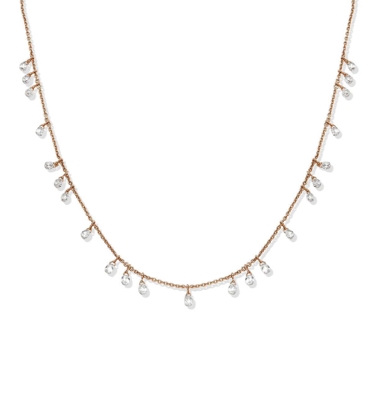 ROSE-CUT RITA DIAMONDS NECKLACE
