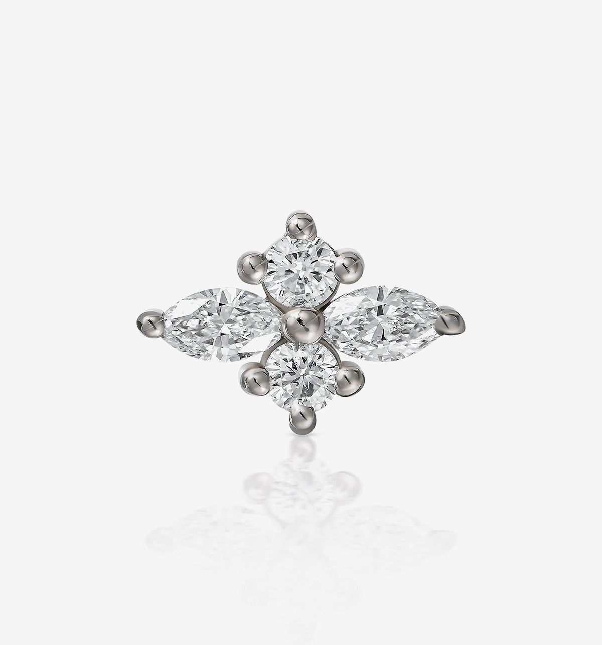 MINI LILI NATURAL DIAMONDS EARRING PIERCING LABRET