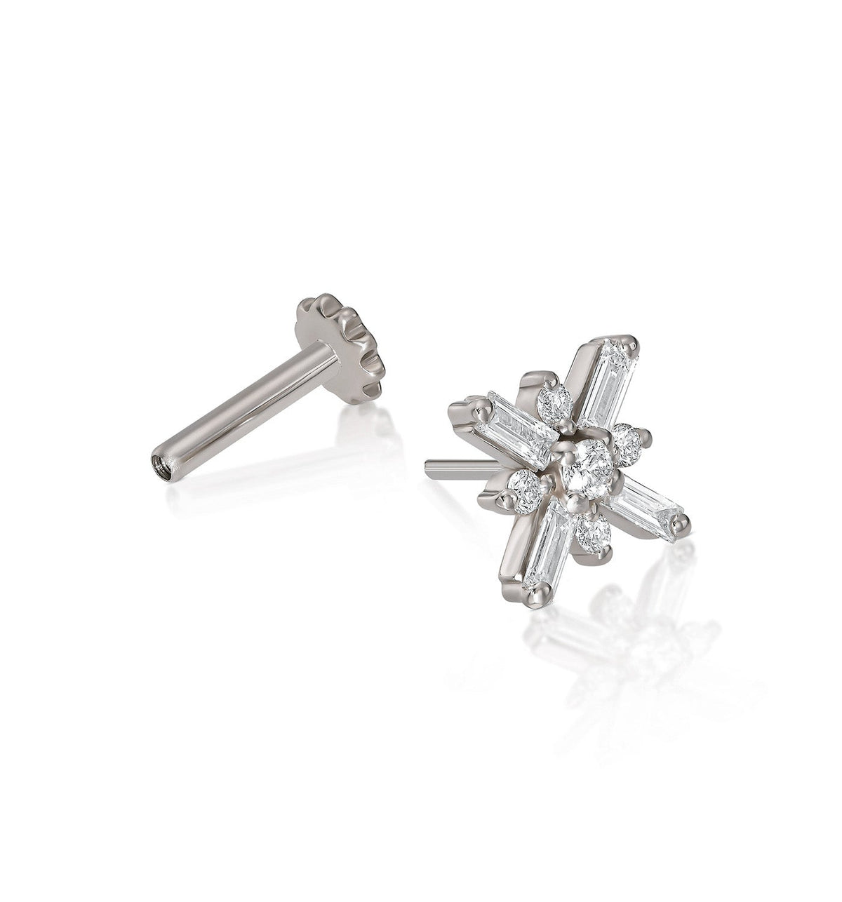 MIRO NATURAL DIAMONDS EARRING PIERCING LABRET