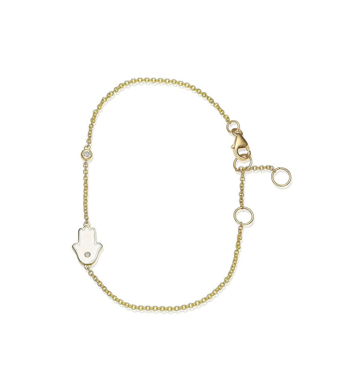 HAMSA DIAMONDS BRACELET