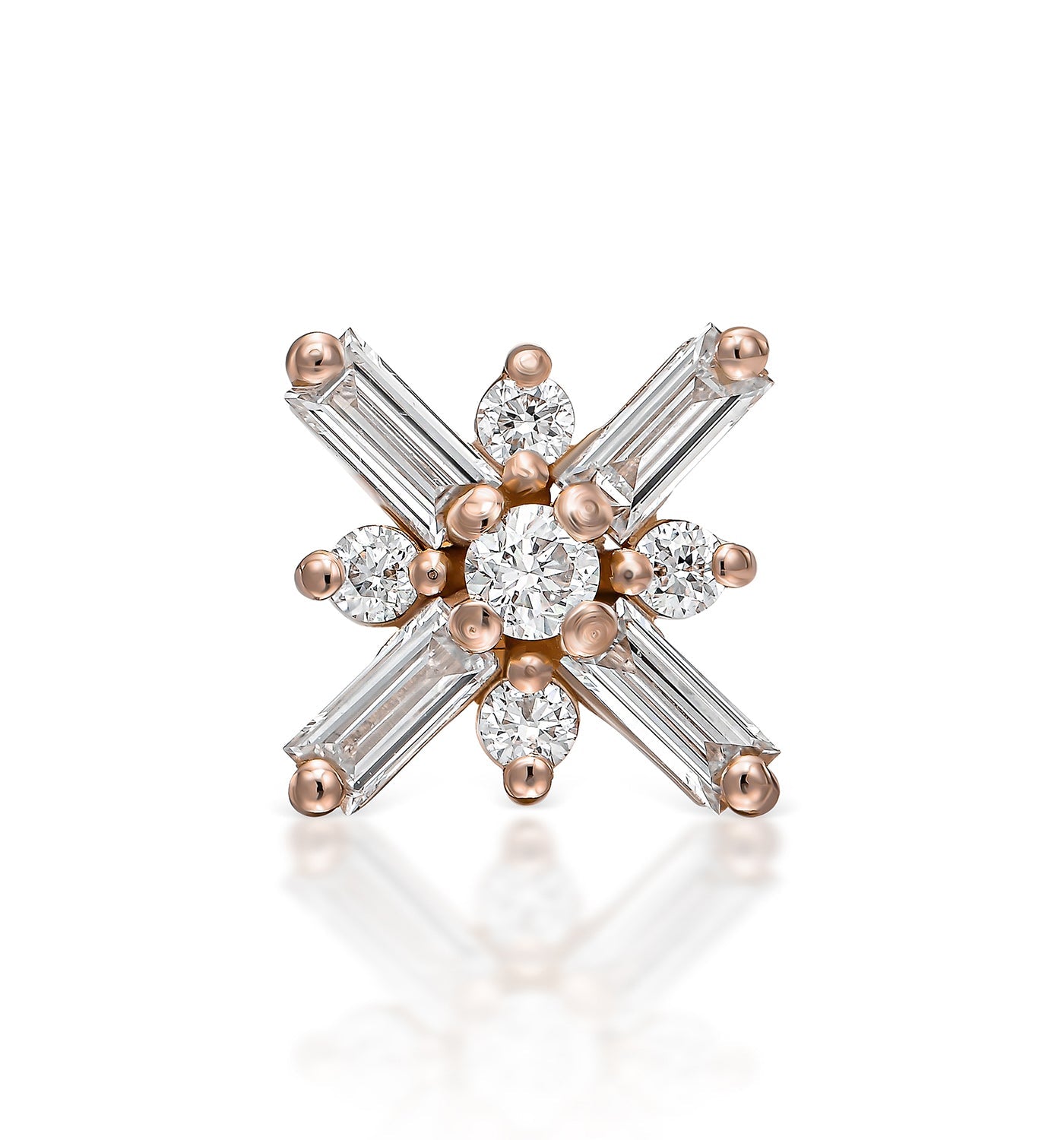 MIRO NATURAL DIAMONDS EARRING PIERCING LABRET