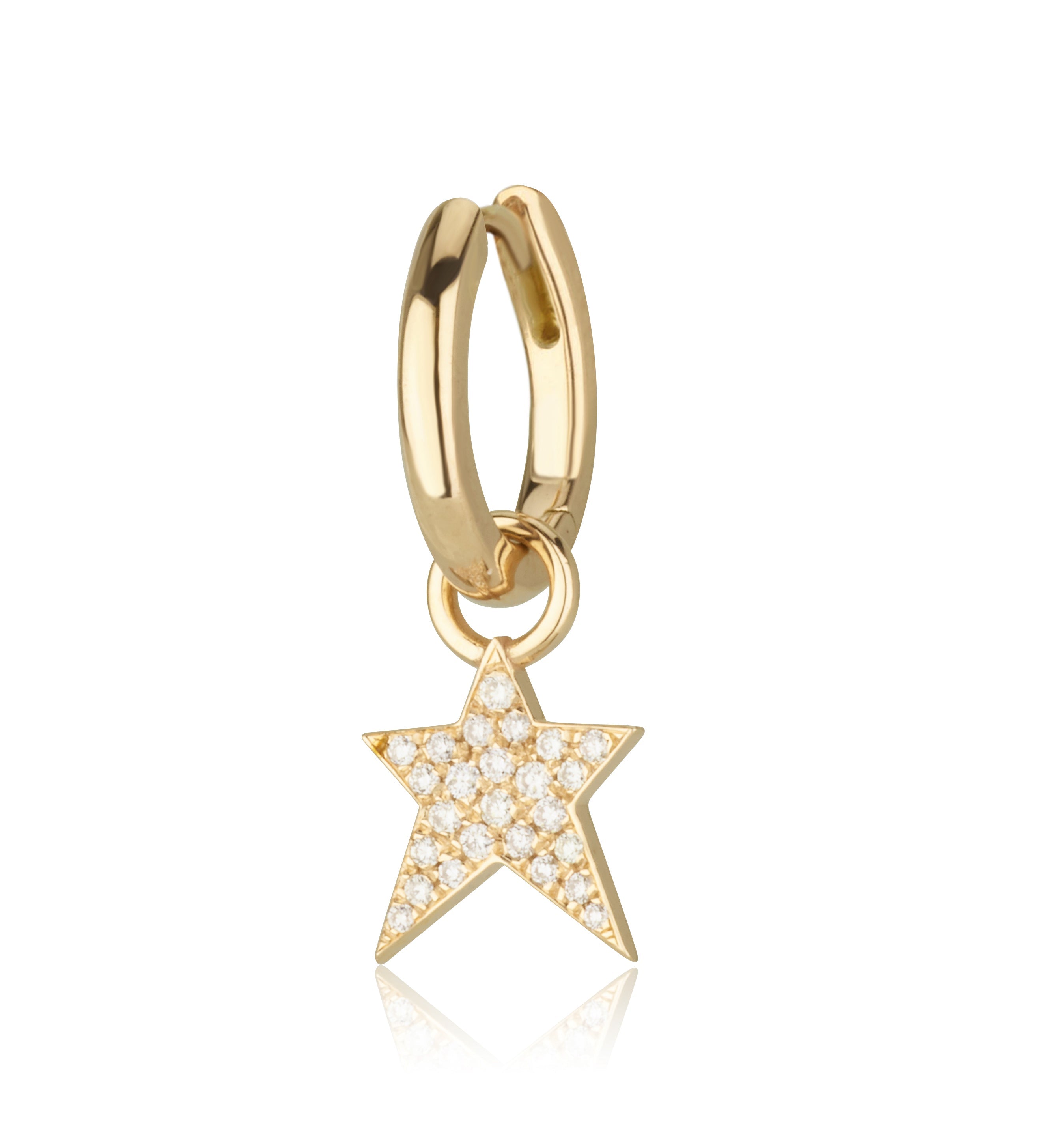 STAR-A DIAMONDS HOOP 12mm