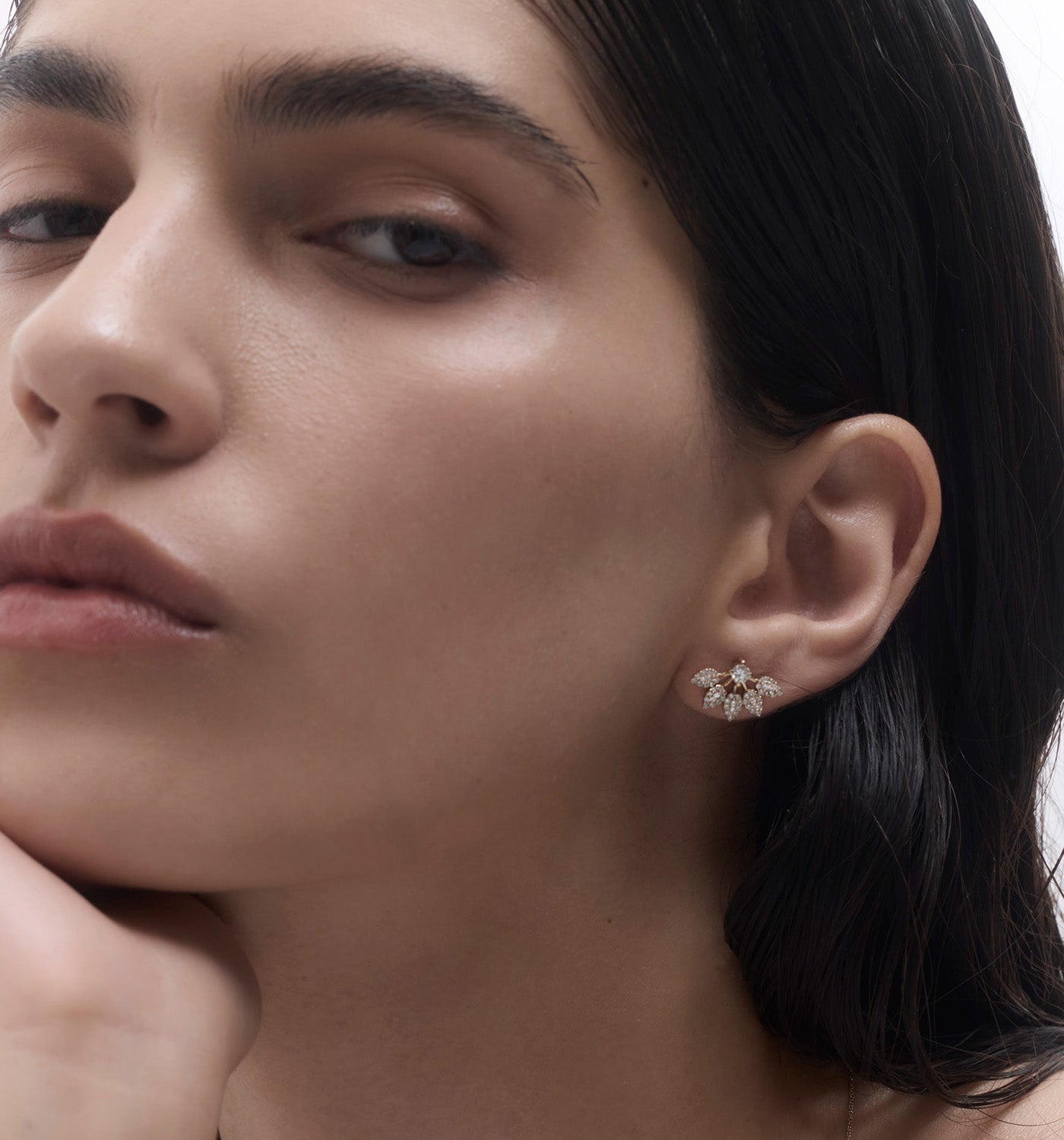 SISI DIAMONDS STUD EARRING