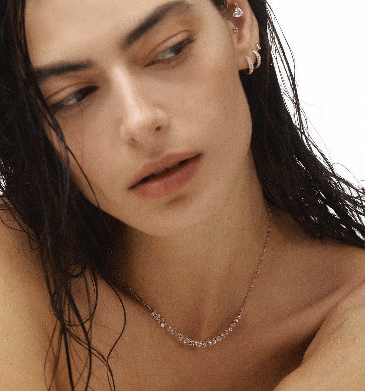 BRIGITTE DIAMONDS NECKLACE