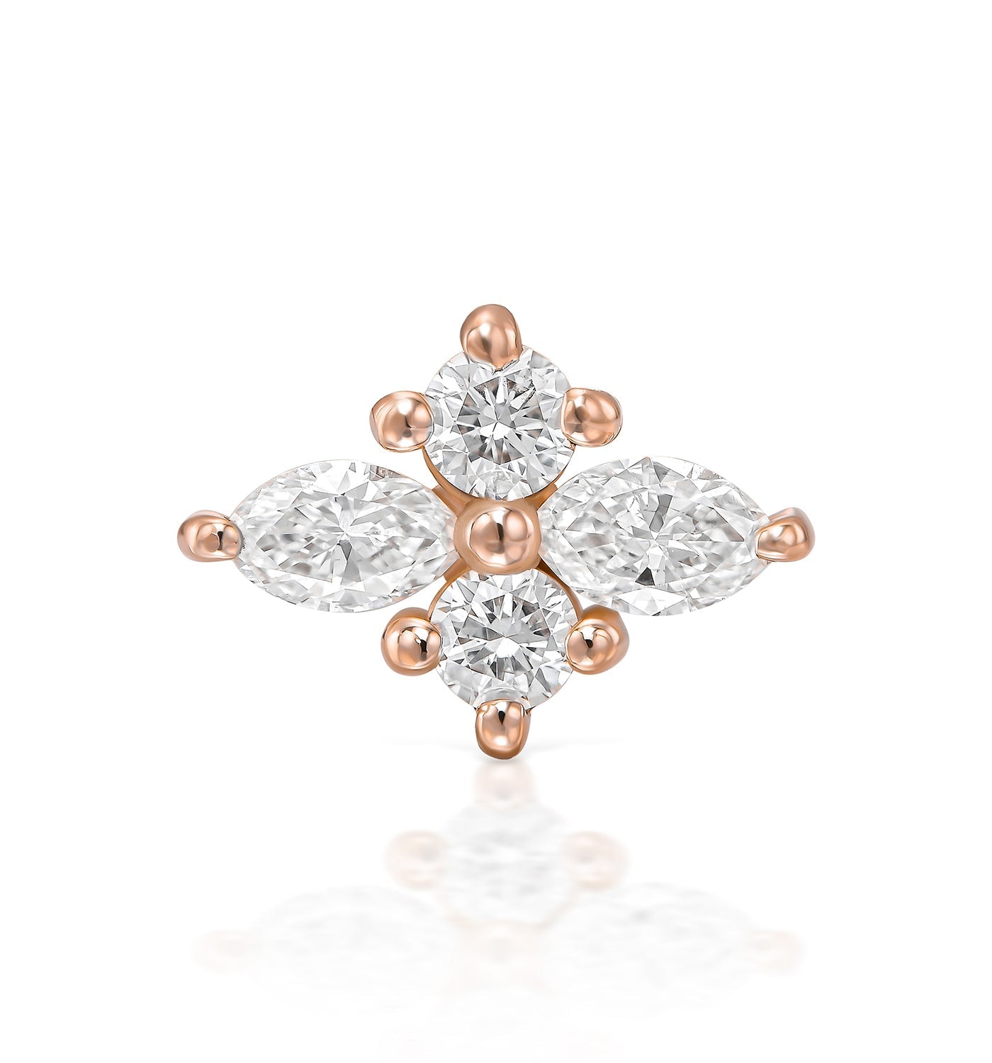 LILI NATURAL DIAMONDS EARRING PIERCING LABRET