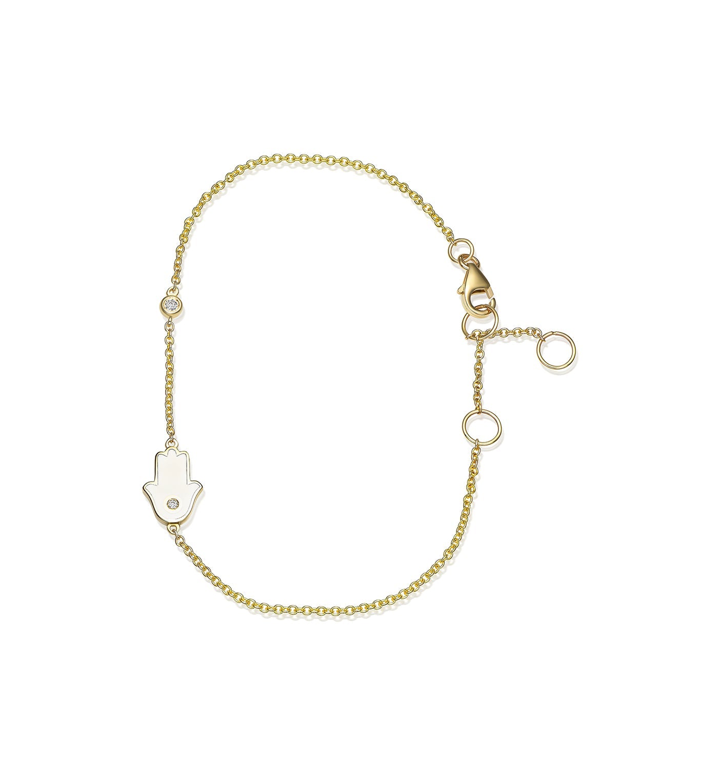 HAMSA DIAMONDS BRACELET