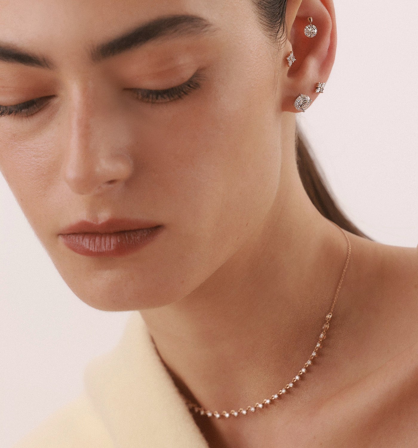 MINI LILI NATURAL DIAMONDS EARRING PIERCING LABRET