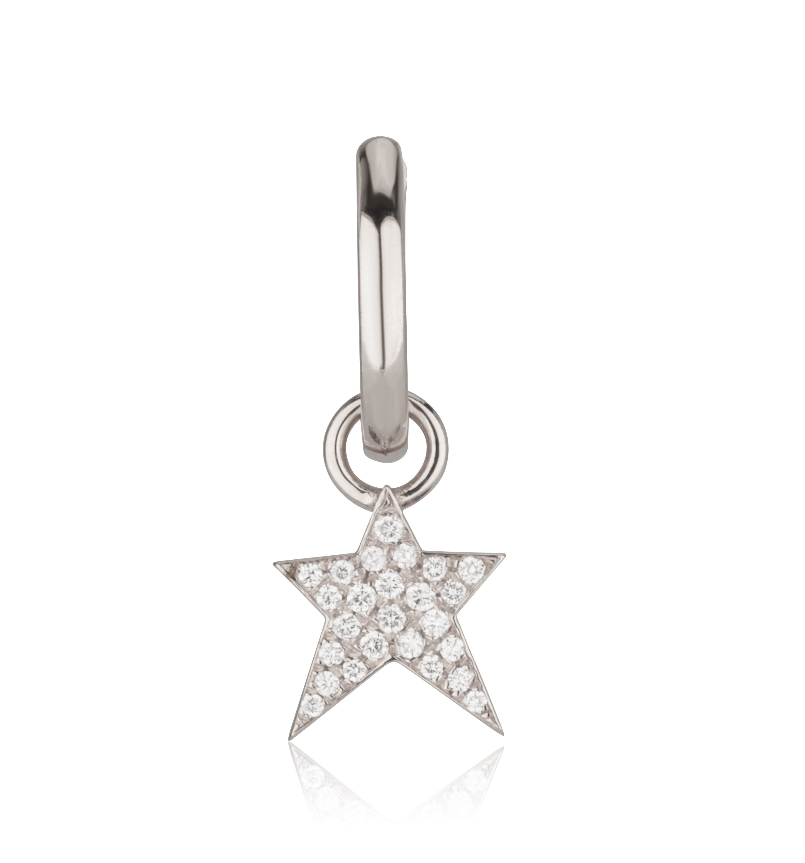 STAR-A DIAMONDS HOOP 12mm