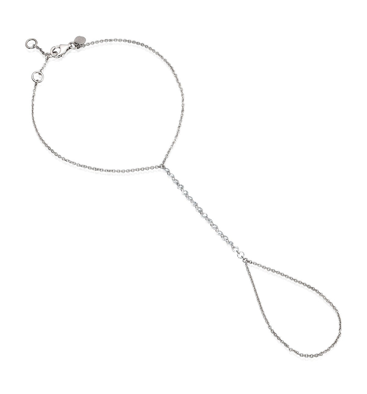 ELIN DRILLED DIAMONDS HAND BRACELET