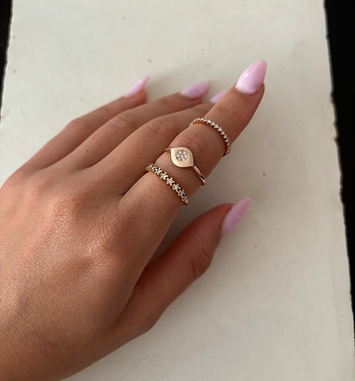 EVA EYE DIAMONDS RING