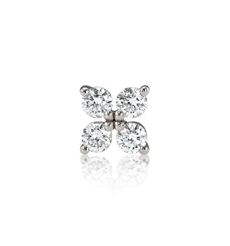 FOUR XL DIAMONDS STUD EARRING