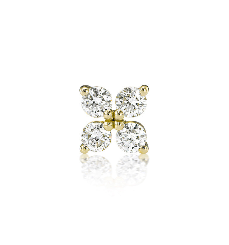 FOUR XL DIAMONDS STUD EARRING