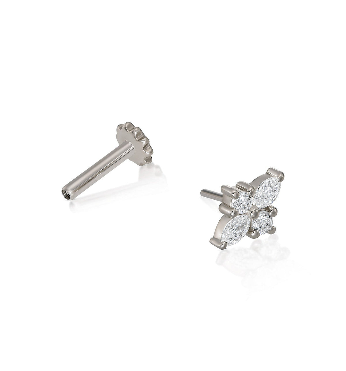 MINI LILI NATURAL DIAMONDS EARRING PIERCING LABRET