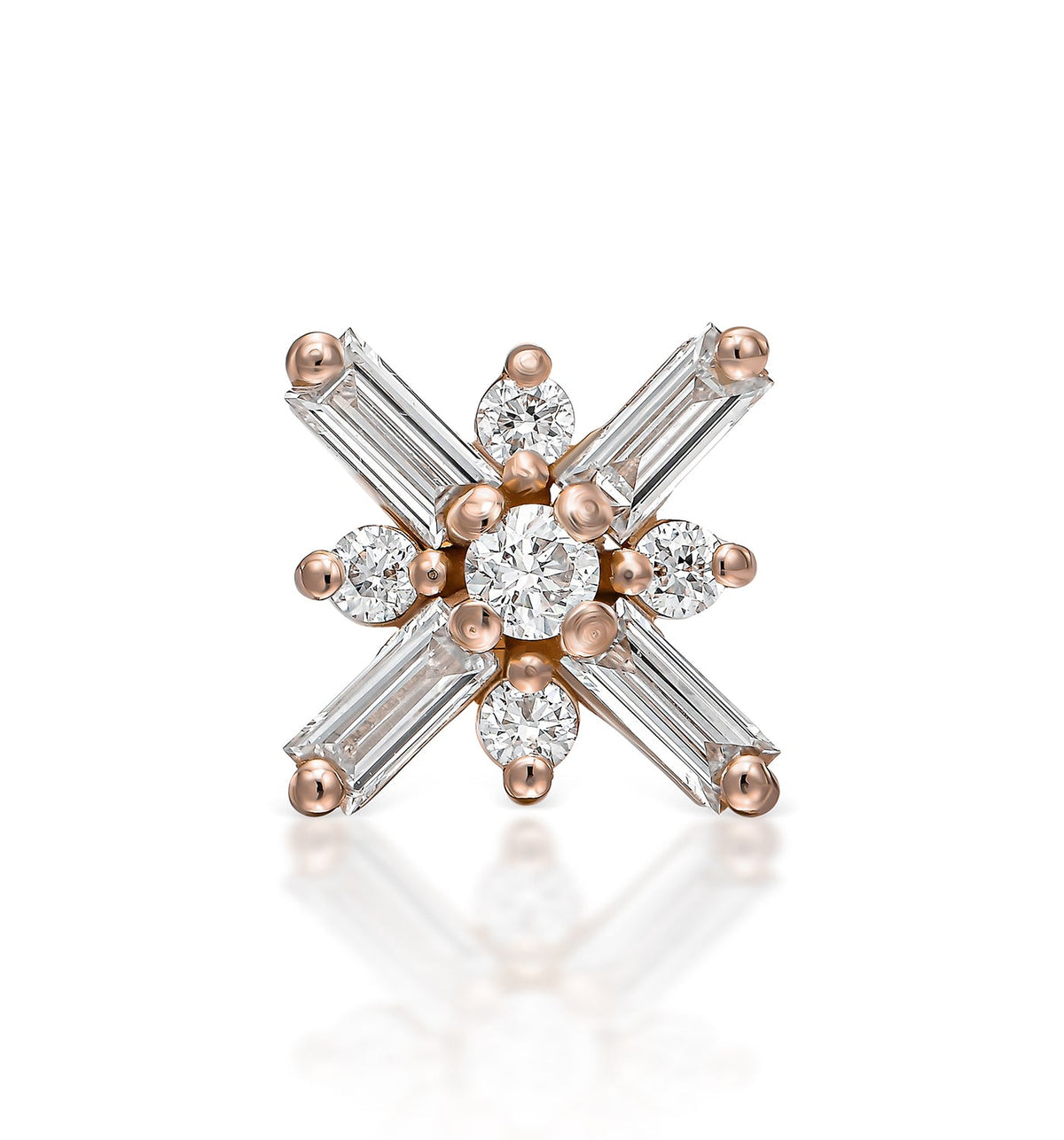 MIRO NATURAL DIAMONDS EARRING PIERCING LABRET