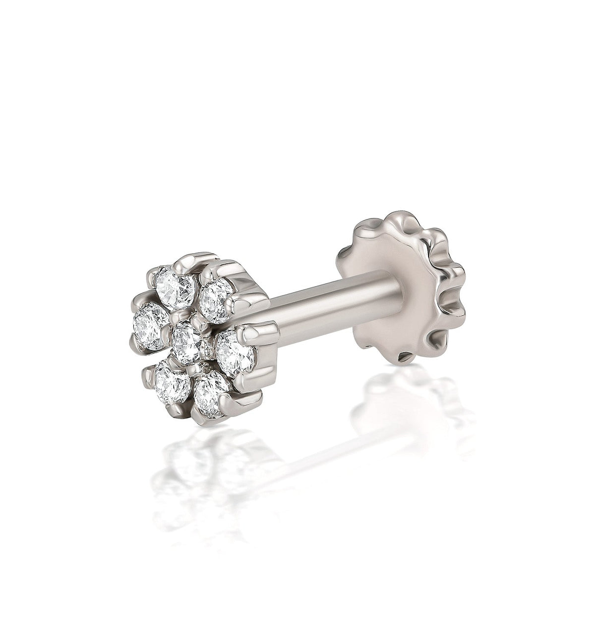 PETIT DIAMONDS PIERCING LABRET EARRING